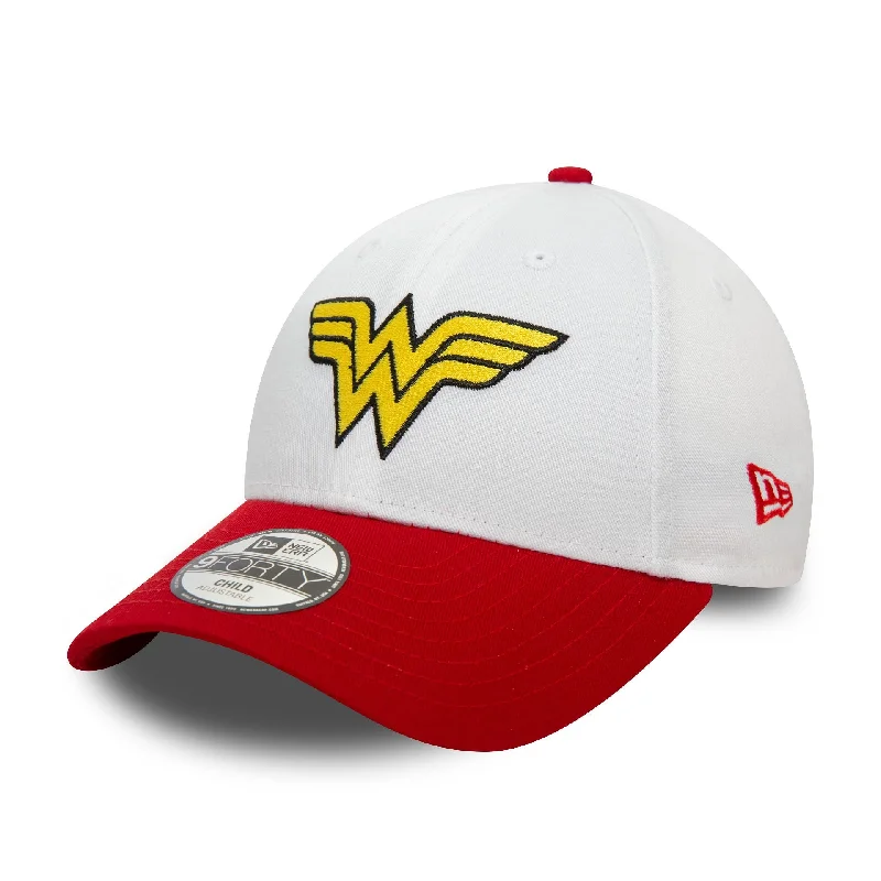 Wonder Woman Child Hero White 9FORTY Adjustable Cap