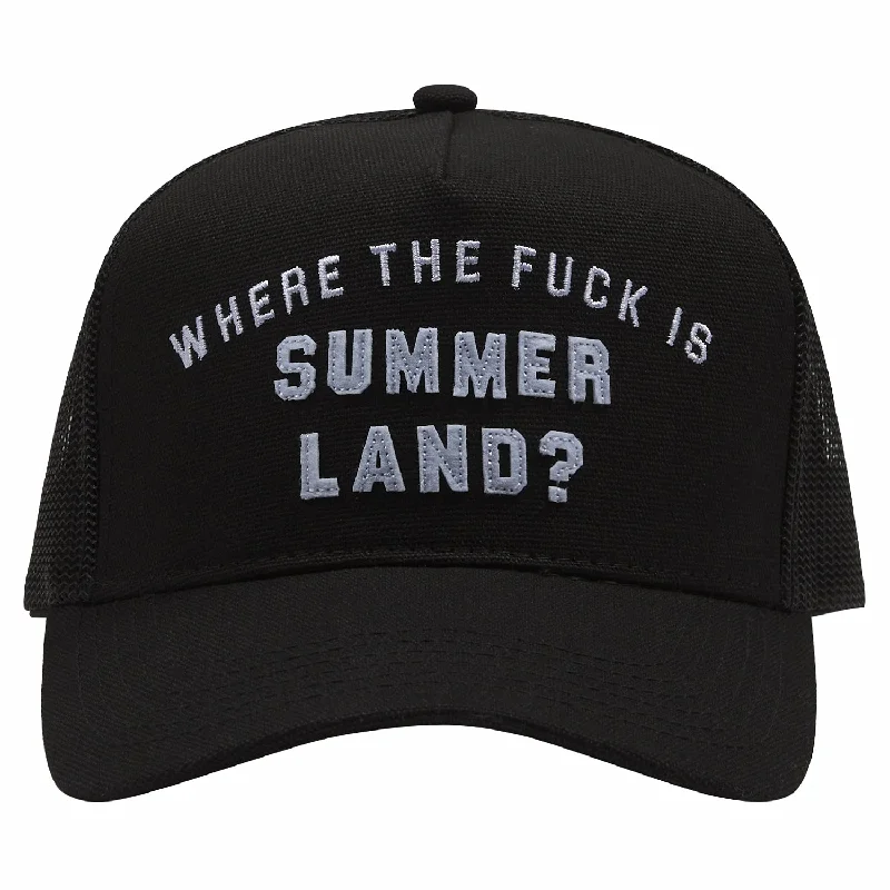 WTFS Trucker Hat | Black