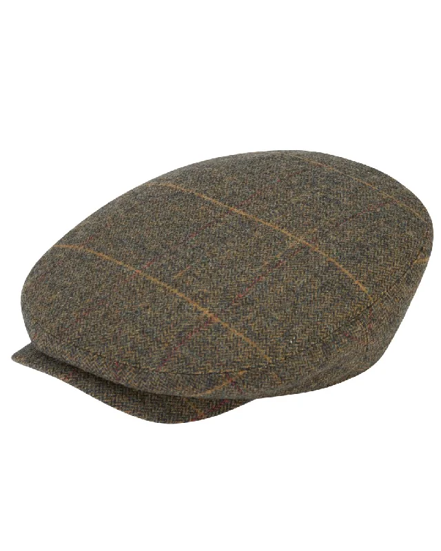 Alan Paine Combrook Balmoral Tweed Cap