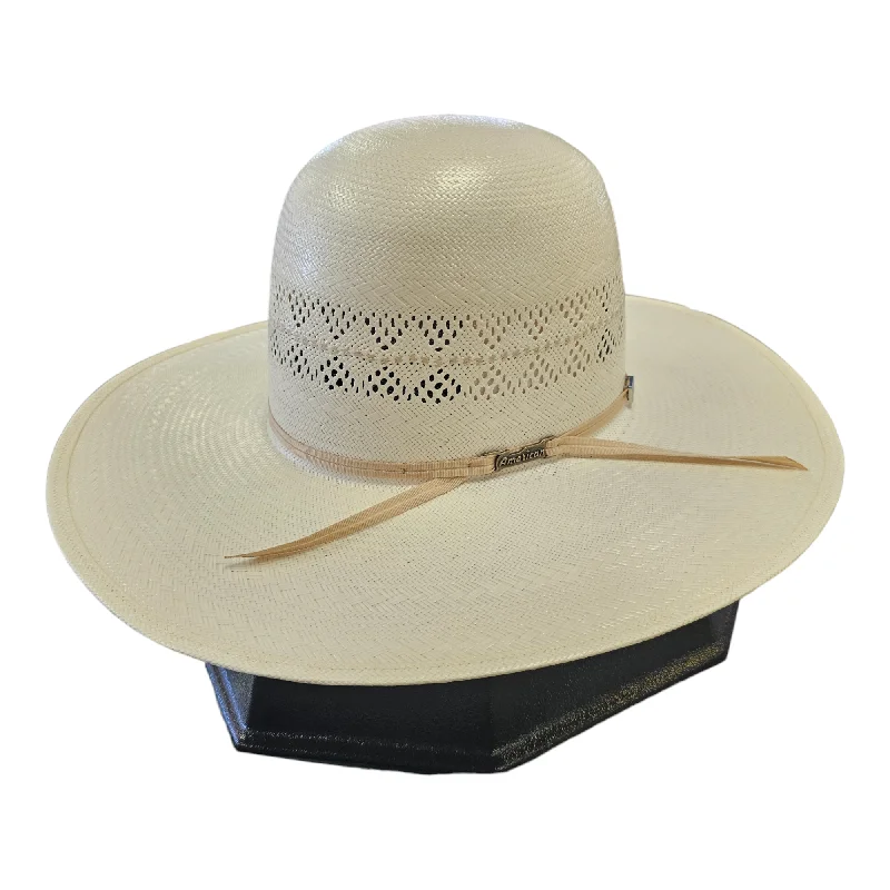 American Hat Co. Straw Hat - #6800 Open Crown