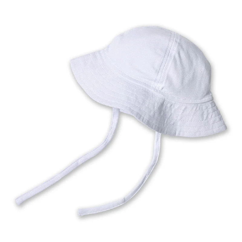 Organic Cotton Sun Hat - White