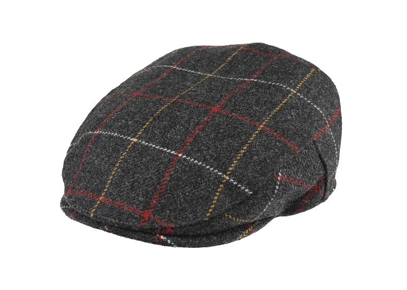 Balmoral flat cap in Christy tweed fabric