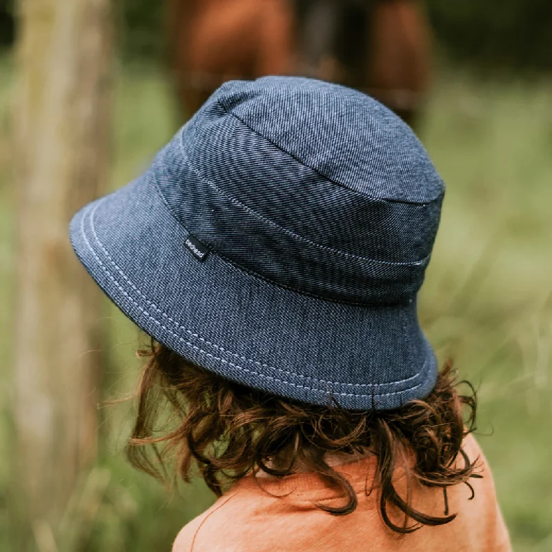 Bedhead Kids Bucket Sun Hat - Denim