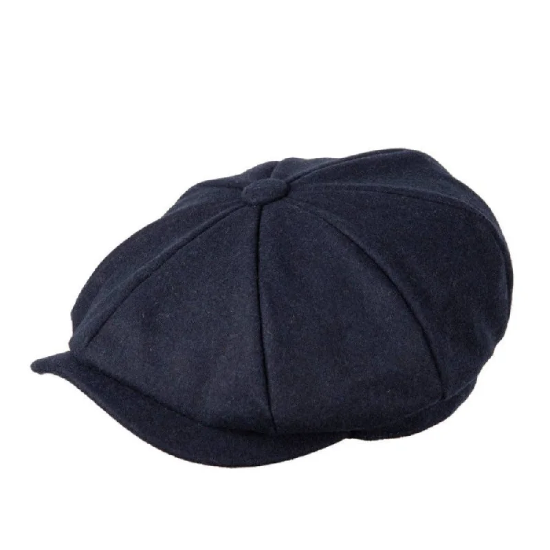 Heritage Tradition Carlyle Felt Newsboy Navy