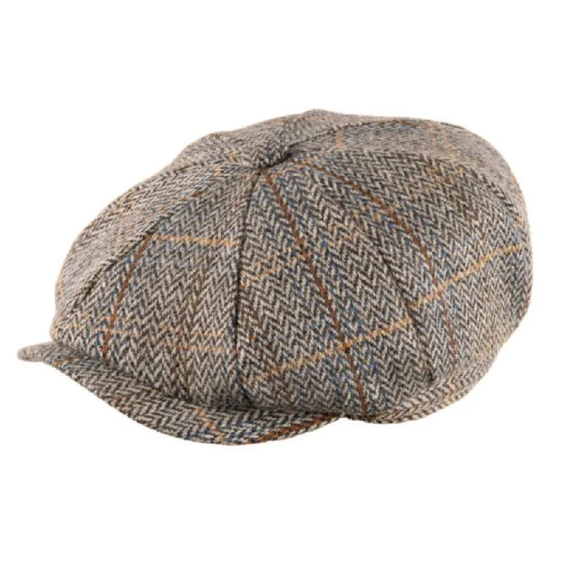 Heritage Tradition Carlyle Tweed Newsboy Cap Herringbone