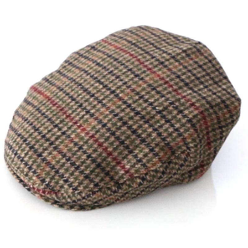 Celtic Ore Check Houndstooth Tweed Cap