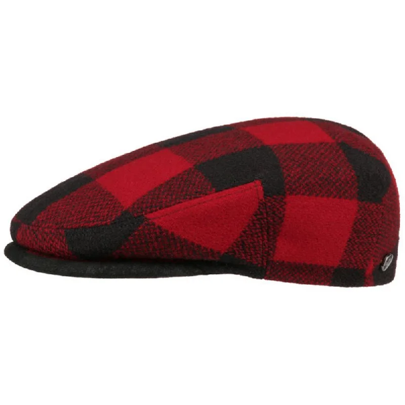 Driver Cap Woolrich Check by Lierys