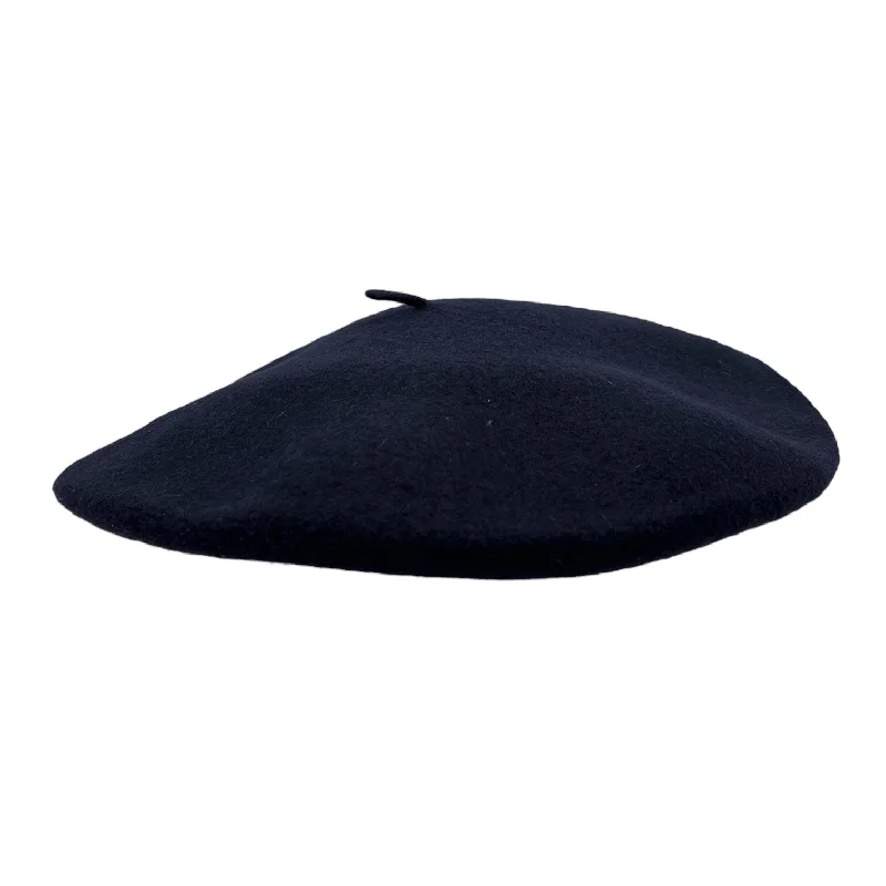 Gaucho Beret - Navy Wool