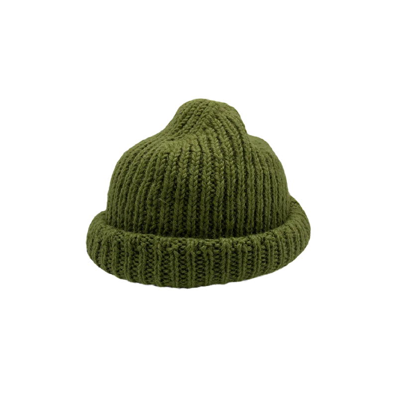 Green Alpaca Beanie