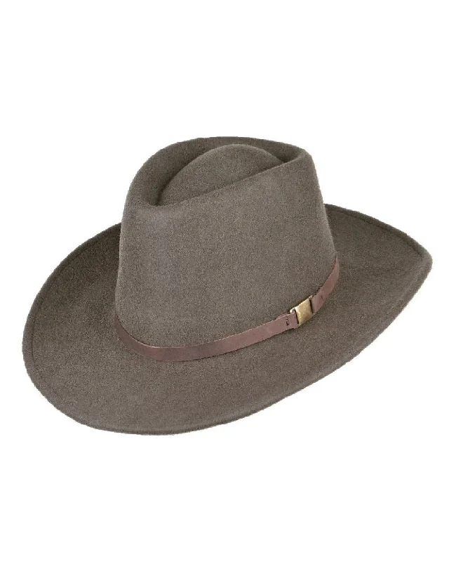 Heather Eden Wool Felt Aussie Hat