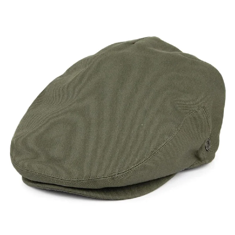 Jaxon & James Cotton Flat Cap - Olive