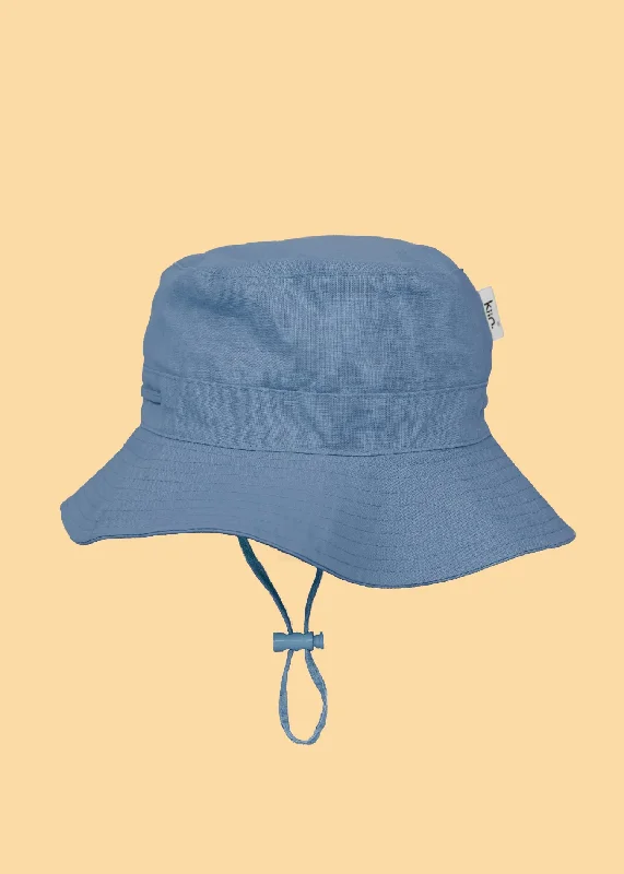 Kiin Cotton Sun Hat - Blue Shadow