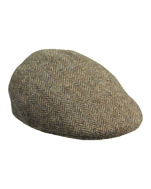 Laksen Lewis Tweed Drivers Flat Cap