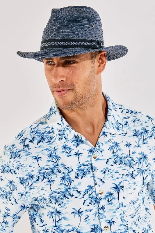 Holden Packable Travel Fedora | Antique Denim