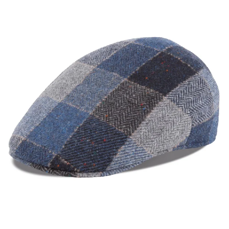 MJM Country Sixpence Virgin Wool Blue Check