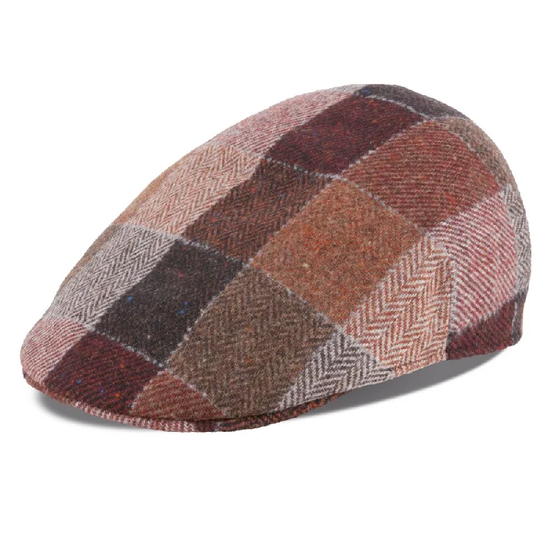 MJM Country Sixpence Virgin Wool Brown Check