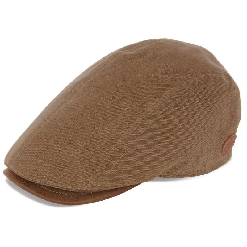 MJM Daffy 3 Sommer Flat Cap - Brun Bomuld Sixpence