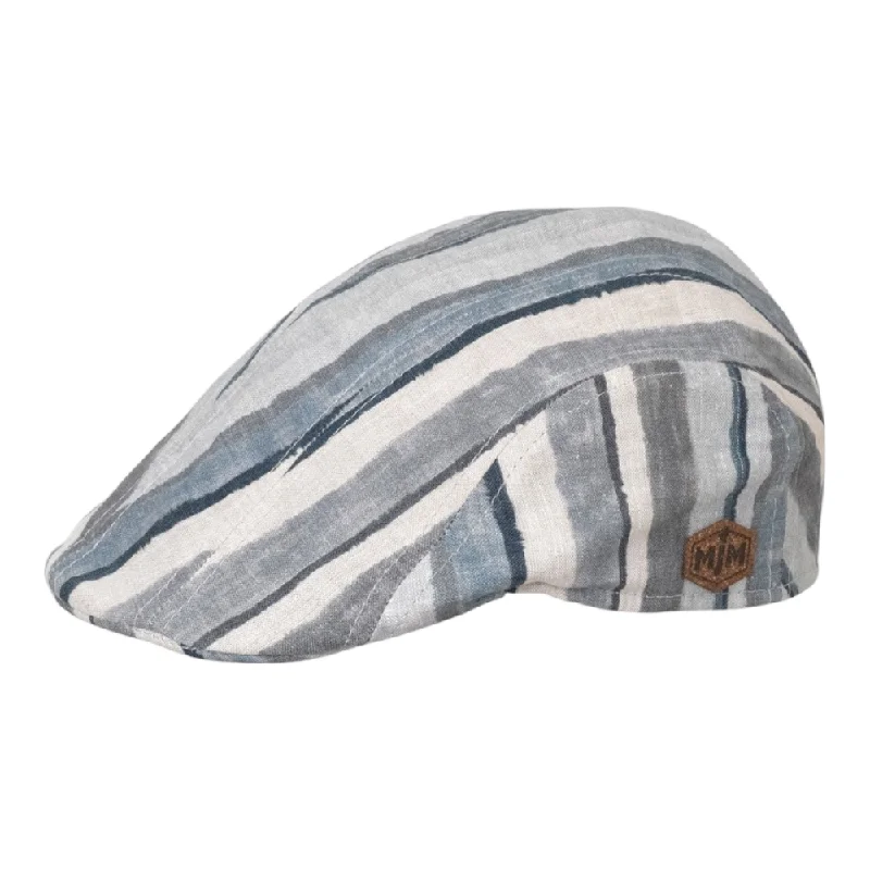 MJM Maddy 41 Linen Blue Stripe Sixpence