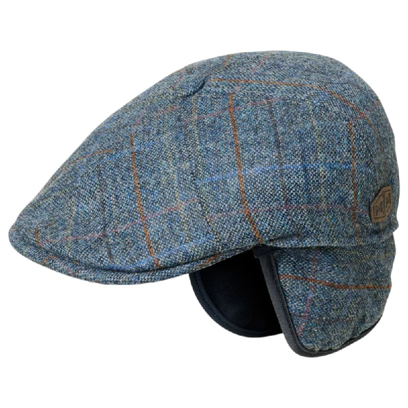 MJM Rebel EL 42 Pure Wool Blue Check Sixpence