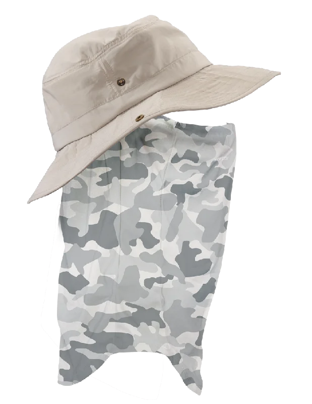 Tan camo gray/white