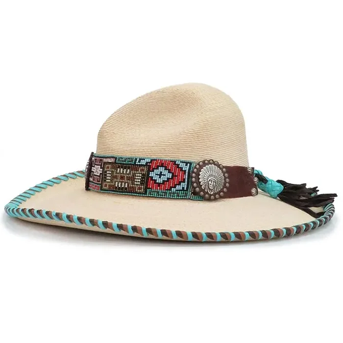 Palm Leaf Cowboy Straw Hat