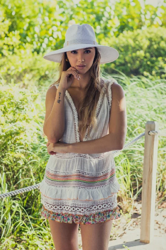 Saylor Hat White