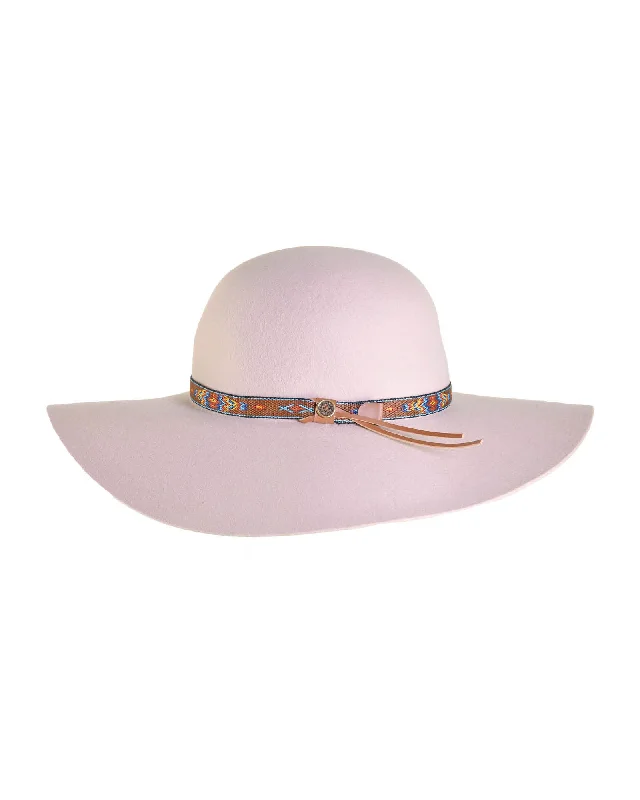 The Little Hippie Floppy Felt Hat - Cream