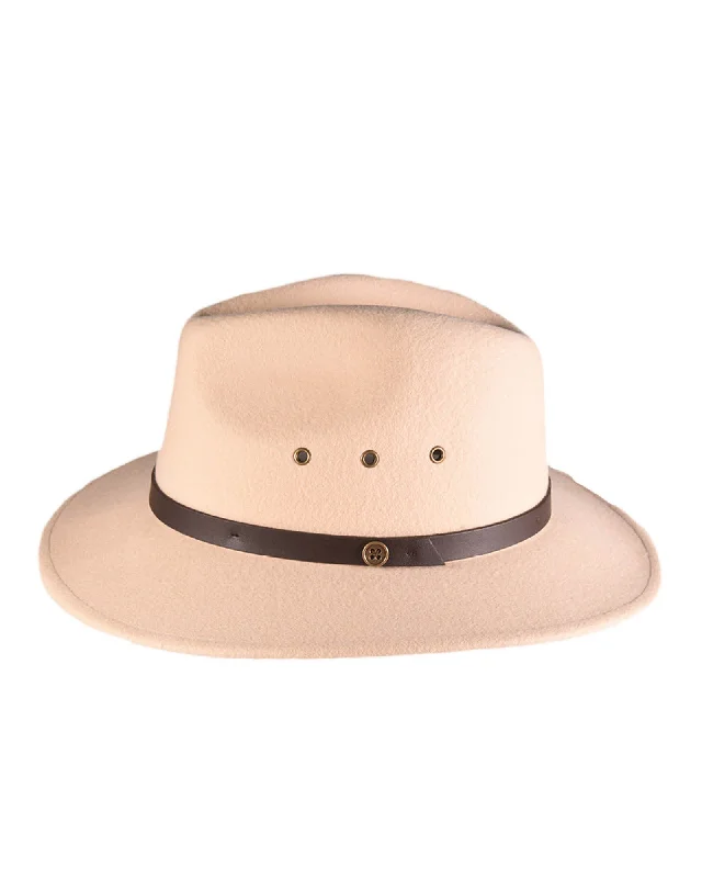 The RataTat Felt Hat - Cream