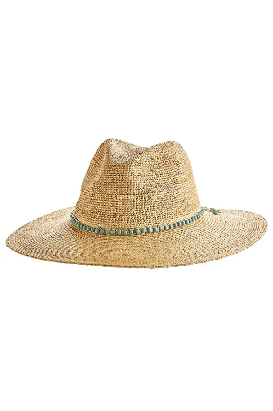 Avery Raffia Fedora | Natural