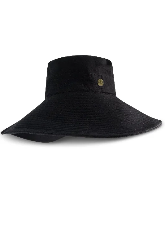 Brittany Beach Hat | Black