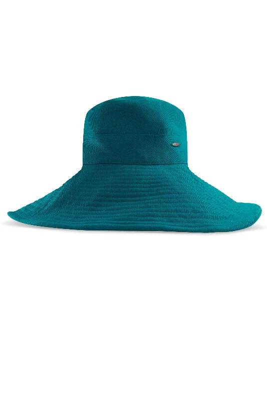 Brittany Beach Hat | Tahitian Teal