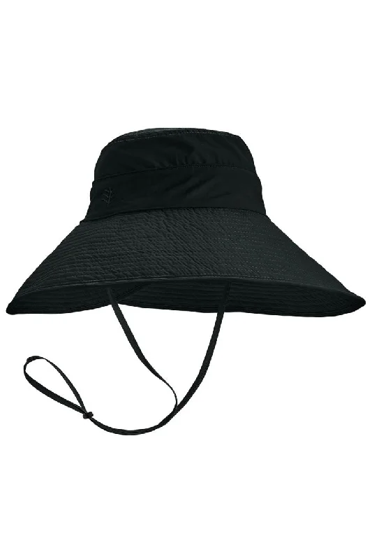 Cyd Travel Beach Hat | Black