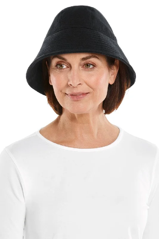 Katia Cotton Bucket Hat | Black