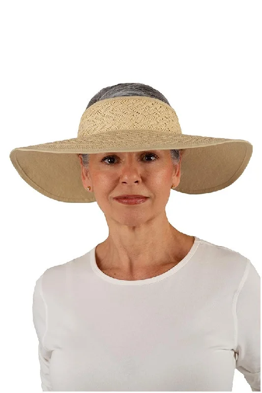 Sabal Woven Visor | Natural