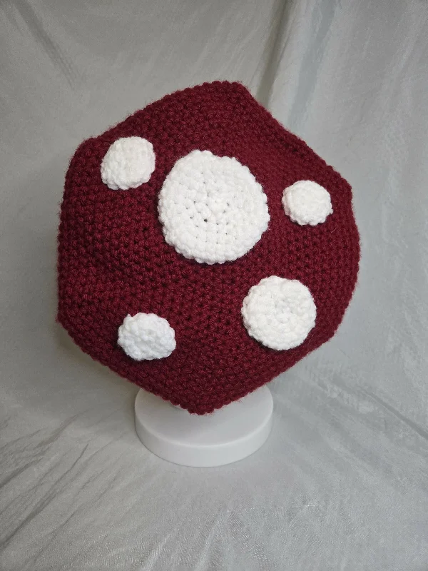 Amanita Red Mushroom Beret