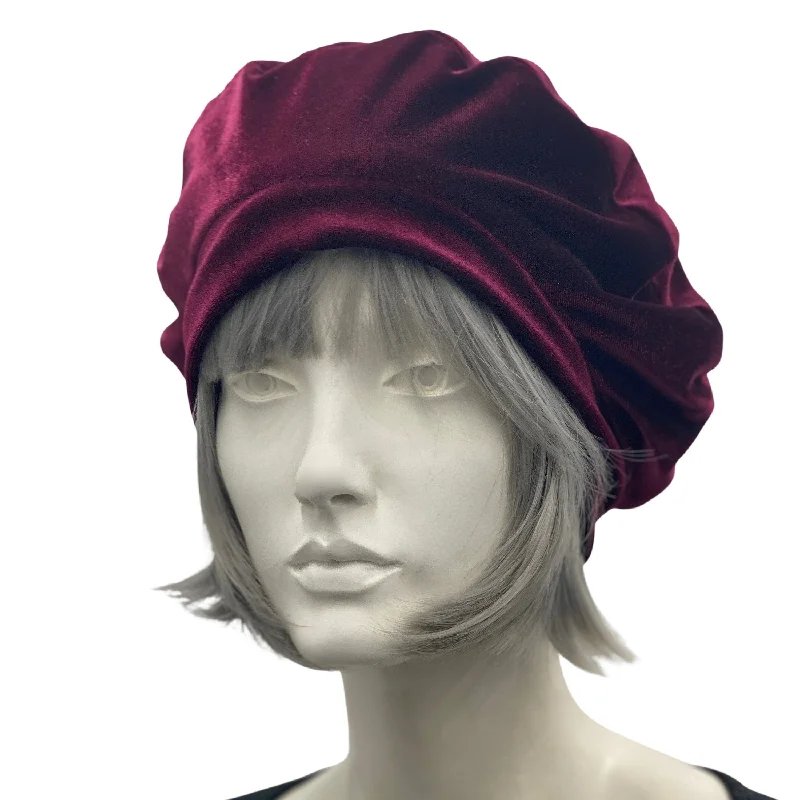 Velvet French Beret in Many Color Options