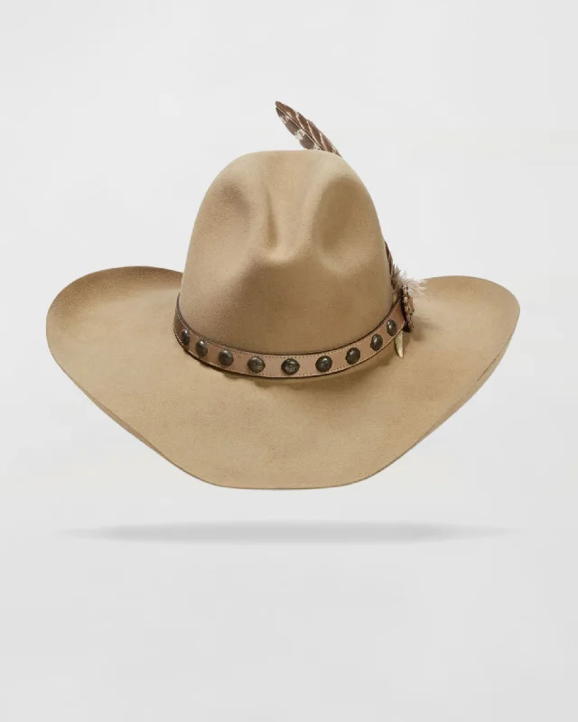 Broken Bow Felt Cowboy Hat in Tan