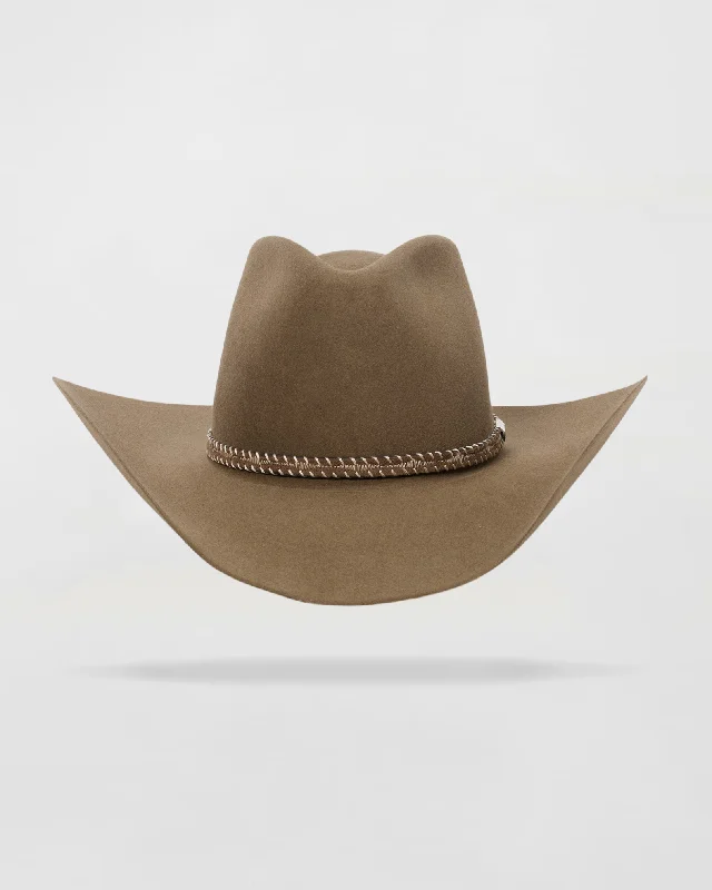 Frontier Spirit Series Felt Outdoor Cowboy Hat in Pecan