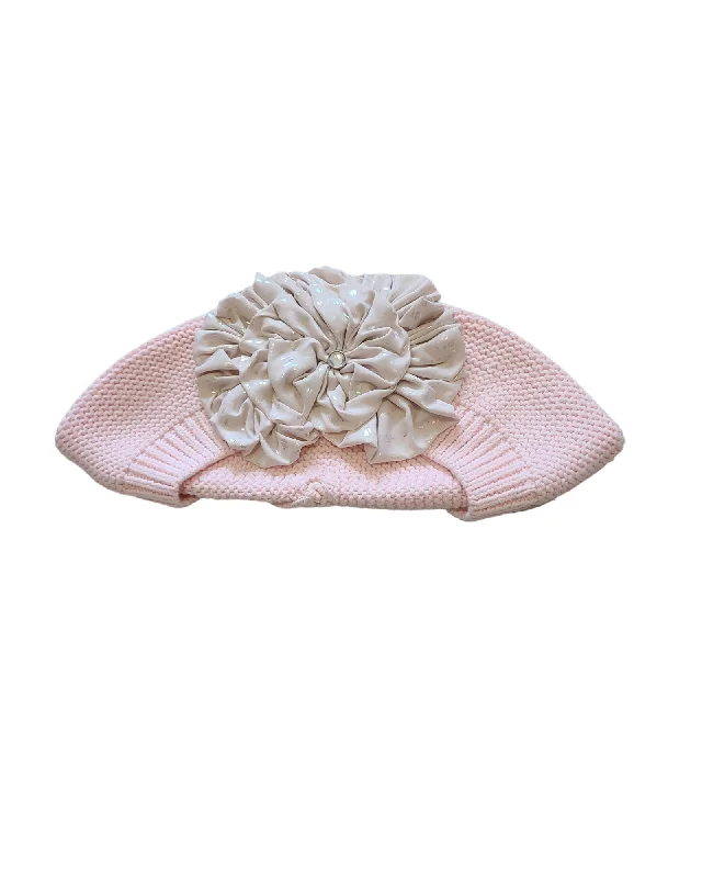 Large Size Pink Cotton French Beret