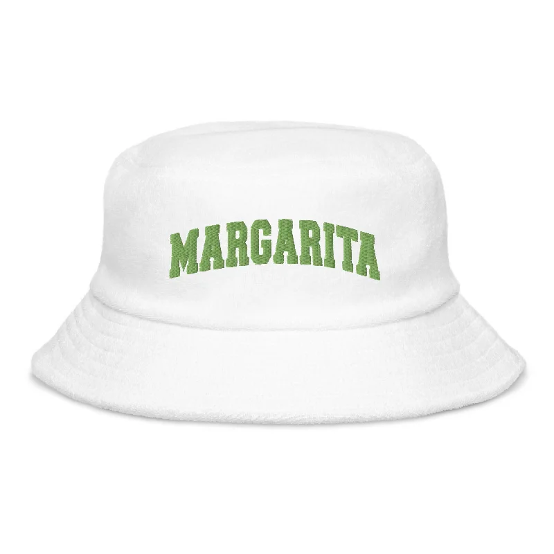 Margarita terry cloth bucket hat