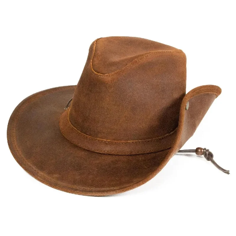 Minnetonka Aussie - Leather Australian Hat