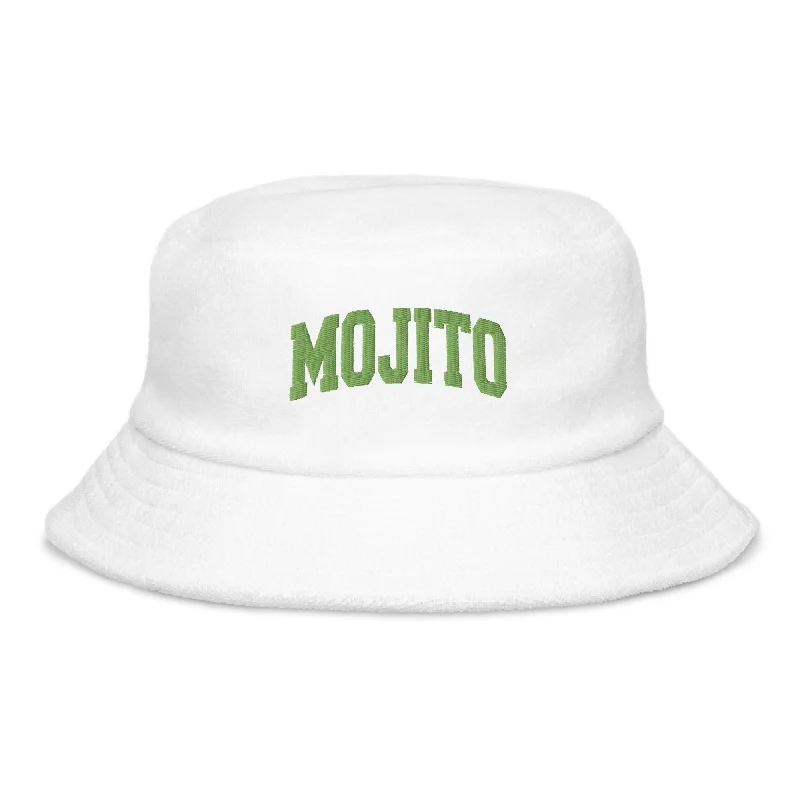 Mojito terry cloth bucket hat