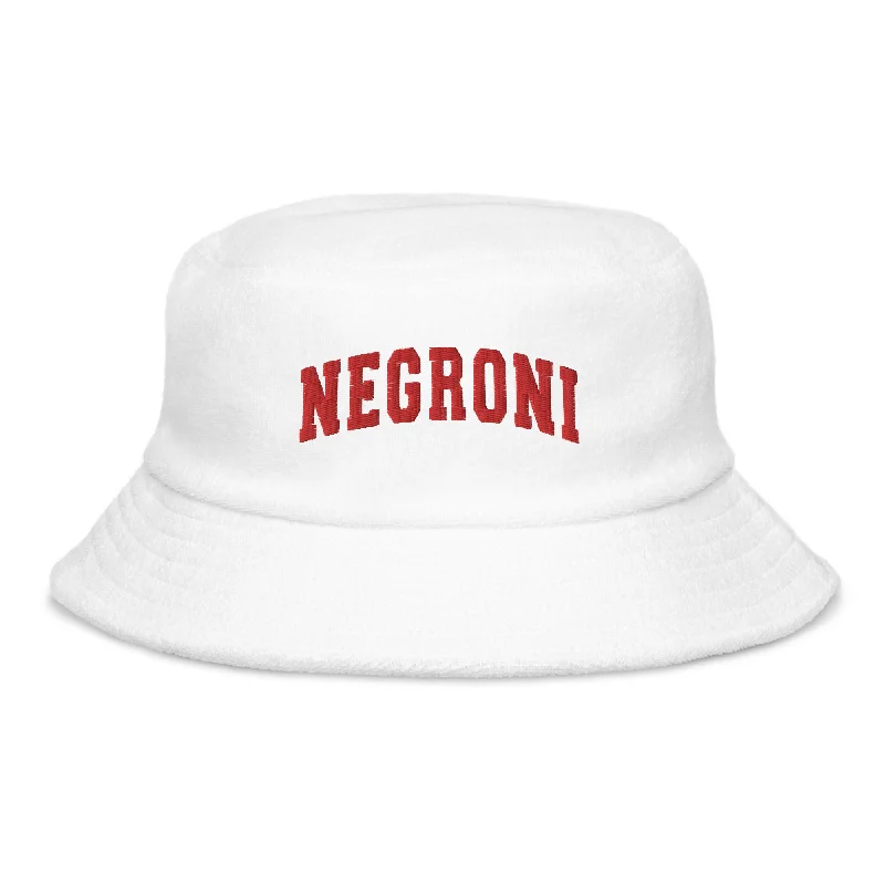 Negroni terry cloth bucket hat