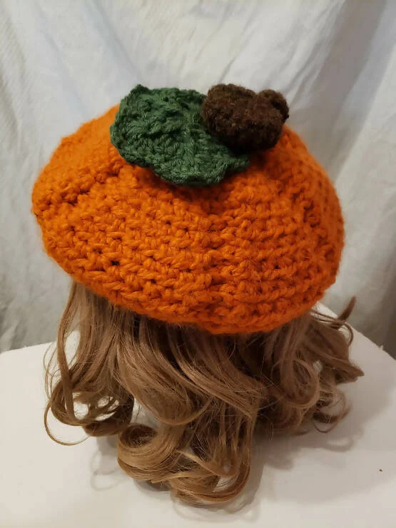 Pumpkin Beret