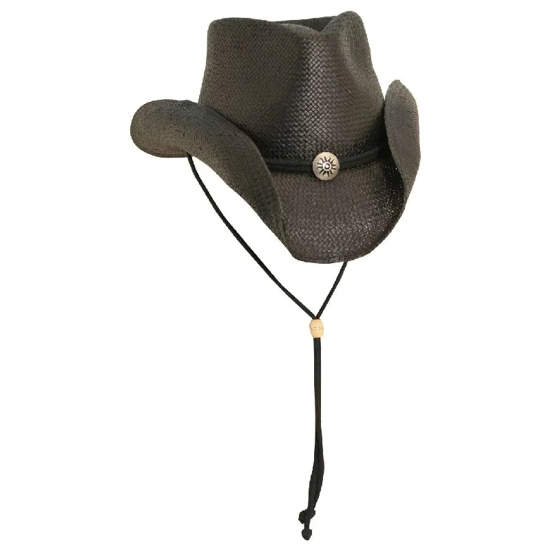 Scala Western Sky - Shapeable Straw Cowboy Hat