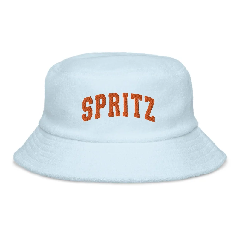 Spritz terry cloth bucket hat