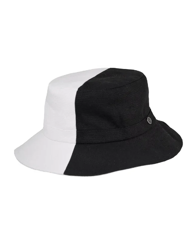 The FlipSide Bucket Hat - Black/White Reversible