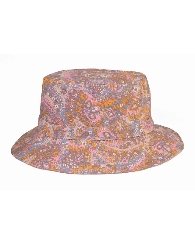 The FlipSide Bucket Hat - Paisley Reversible