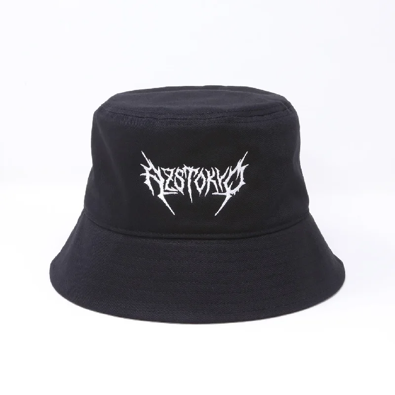 "THRASH METAL" LOGO BUCKET  (BLACKxWHITE)