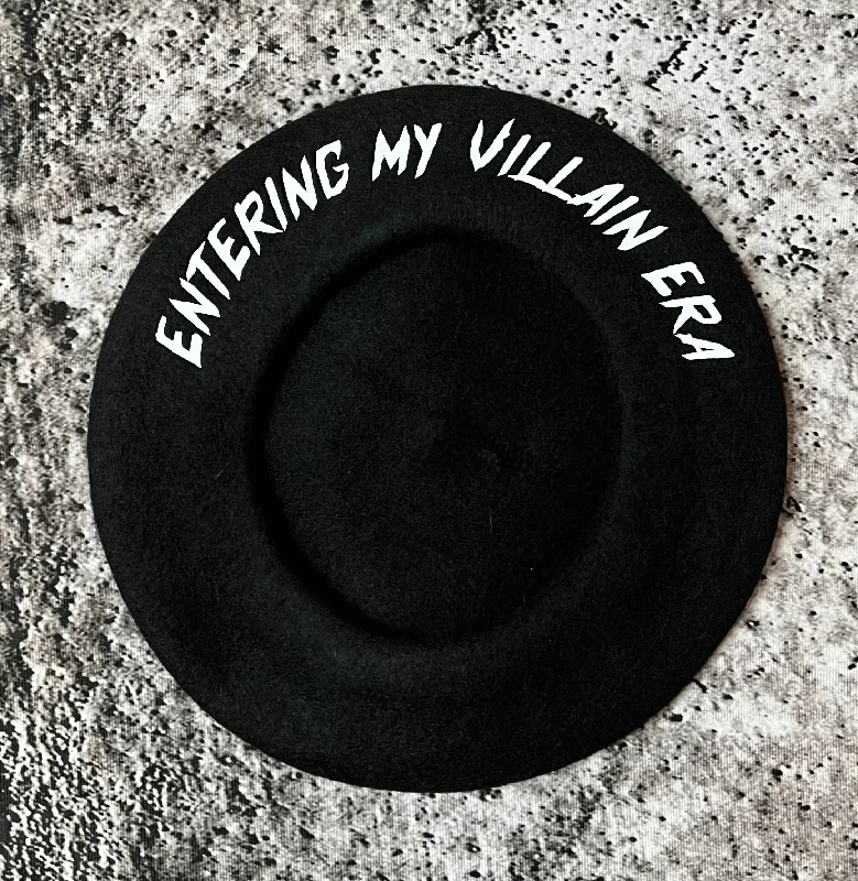 Vegan Beret - Entering My Villain Era